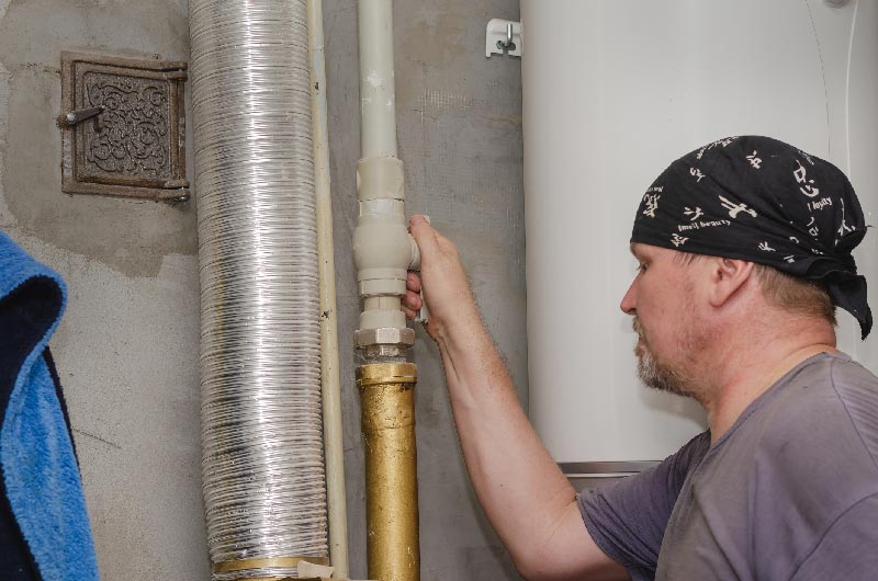 verifier pression eau